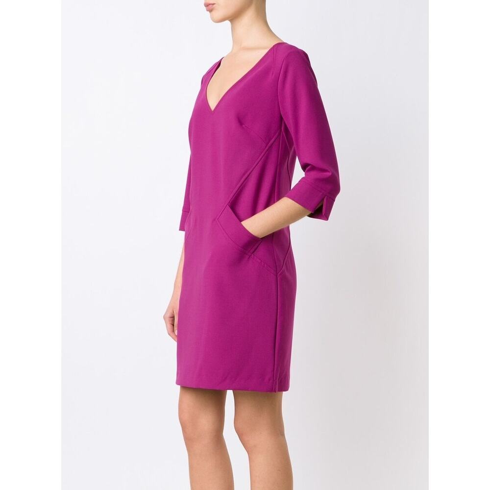 TRINA TURK SILVIA FUSCHIA SHIFT DRESS SZ 2